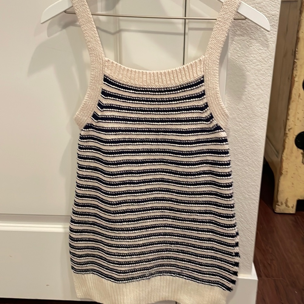 Anthropologie by Arya Sweater Tank XS